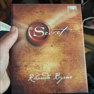 The Secret by Rhonda Byrne - Brown & Red Hardcover